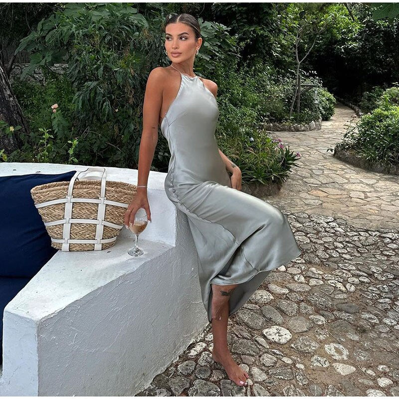 Robe longue féminine pour femmes - Lozenda