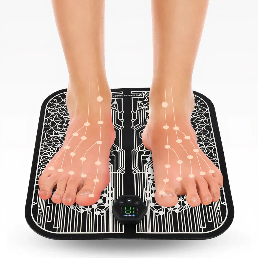 LuxuraFoot Appareil de massage des pieds | Massage revitalisant pour une détente ultime