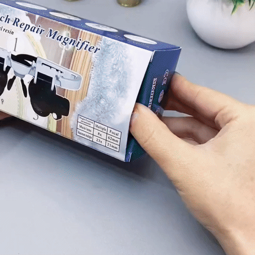 LuxeLumen Loupe avec Éclairage | Clarté parfaite pour une vision détaillée