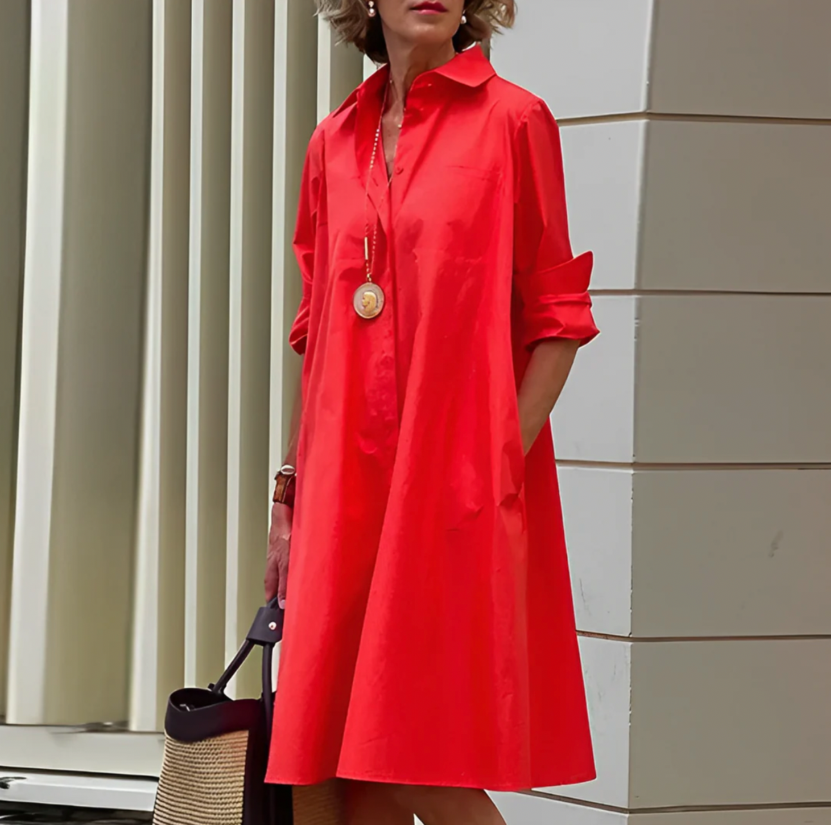 Céline - Robe Chemise Chic
