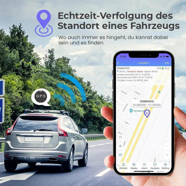 Traceur GPS magnétique Localisation en temps réel Longue durée de vie de la batterie
