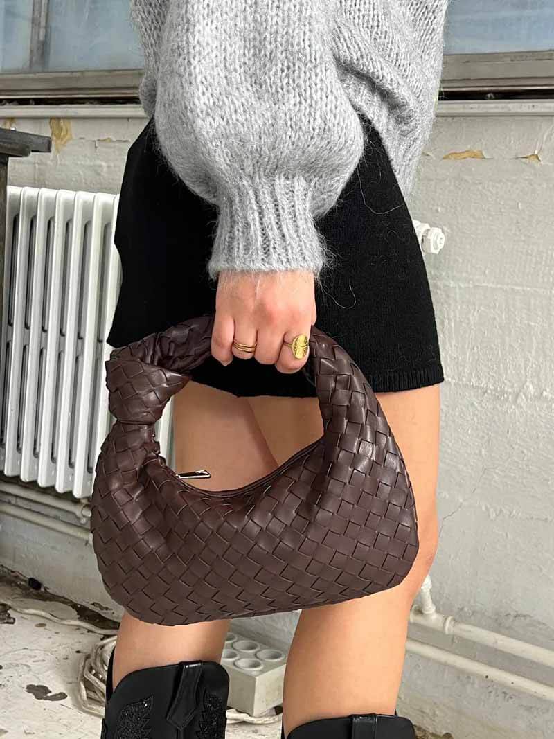 Mini-sac tissé pour femmes | Design élégant & style luxueux