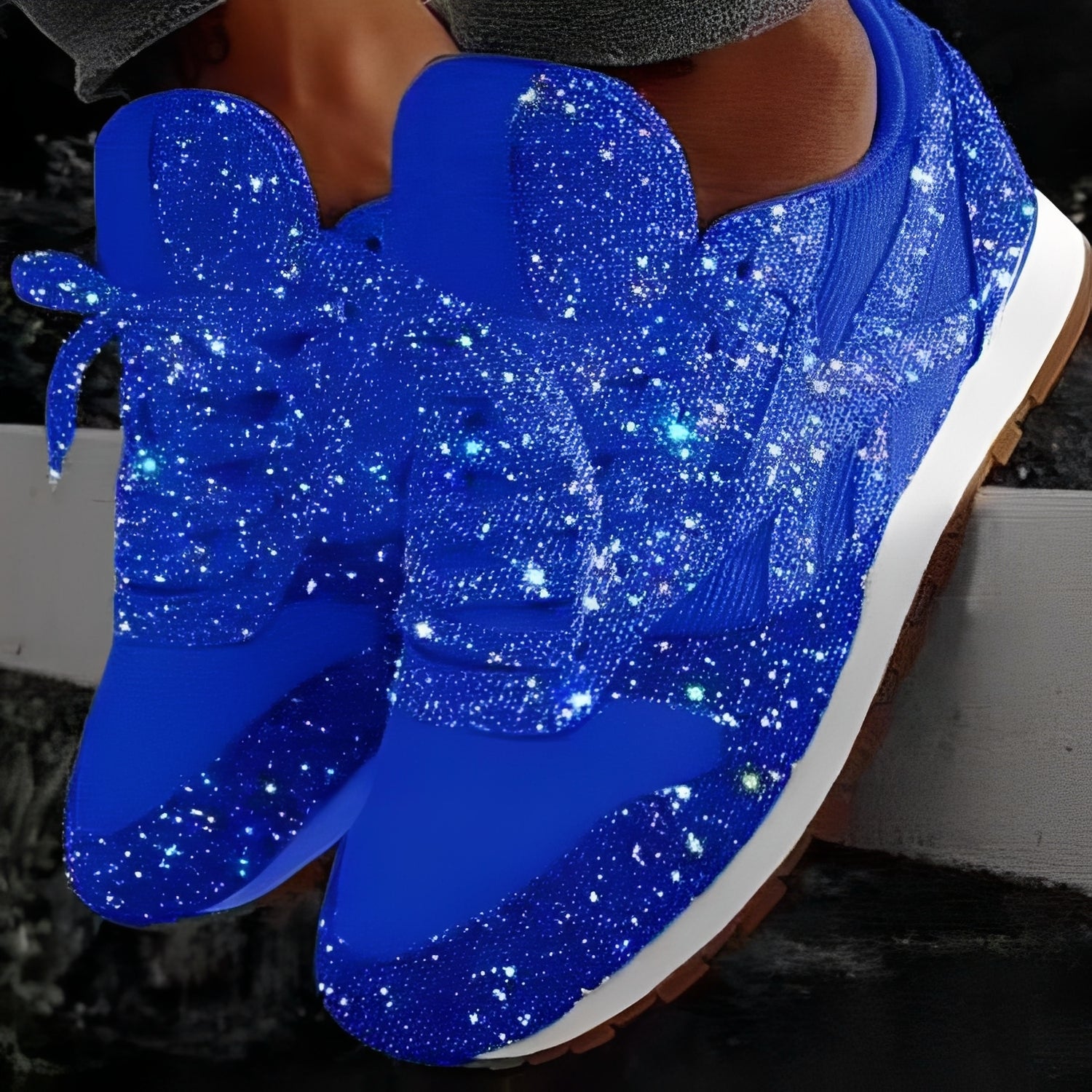 Chaussures à paillettes pour femmes | Design scintillant & confort de sneaker
