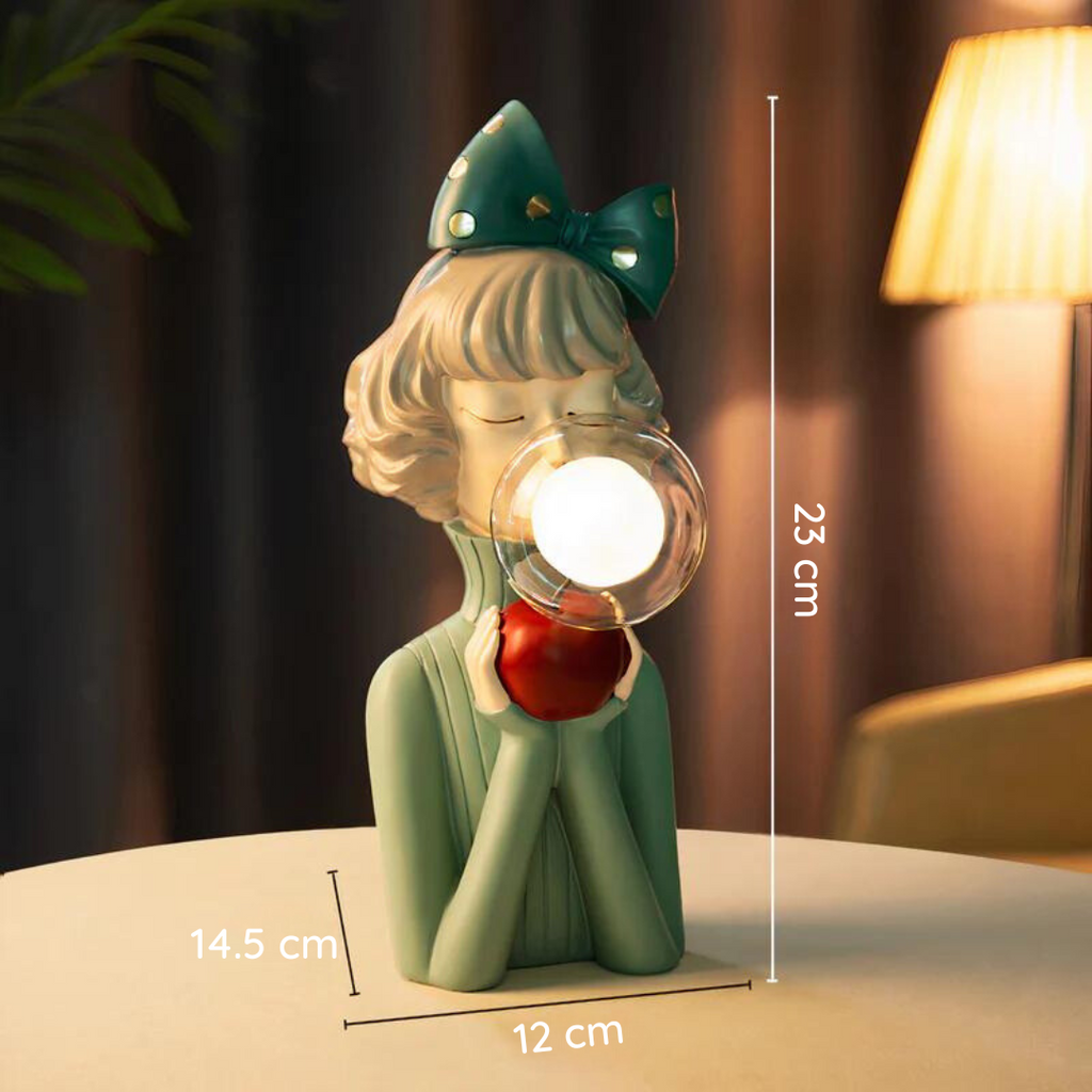 GlowGum Lampe de Table Unique pour une Ambiance Chaleureuse