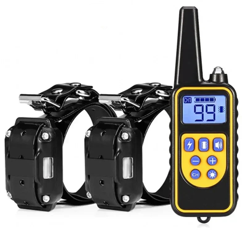 Collier de dressage électrique | Étanche et rechargeable pour tous les chiens