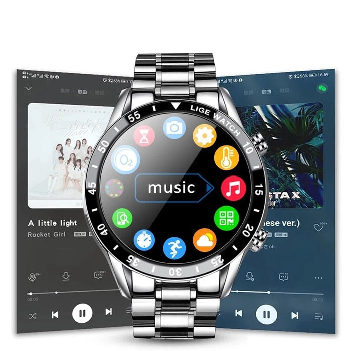 Luxe SmartWatch 4G – Élégante et Connectée avec Appels et Connectivité