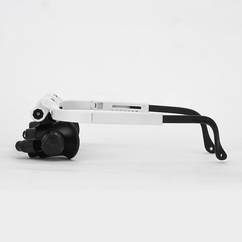 Loupes LED Réglables avec 8x, 15x et 23x de Grossissement pour Loisirs et Travaux de Précision