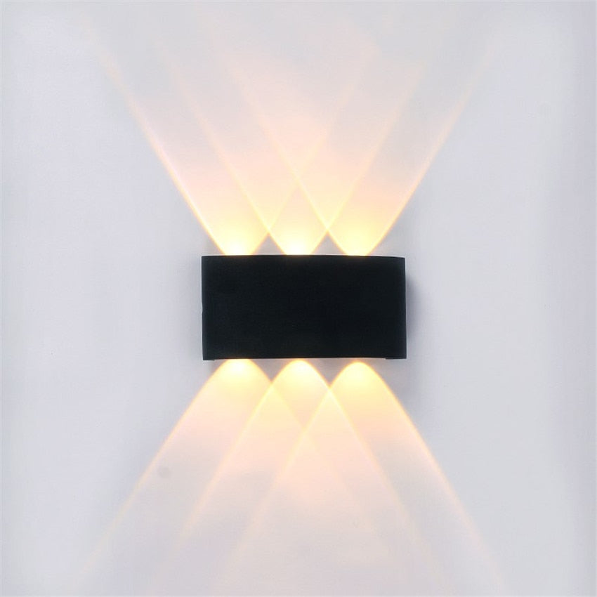 Lampe Murale LED Moderne Étanche Pour Intérieur et Extérieur