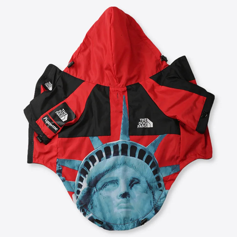PawDry Veste Imperméable pour Chiens | Veste légère coupe-vent pour Bulldogs Français, Chihuahuas et autres