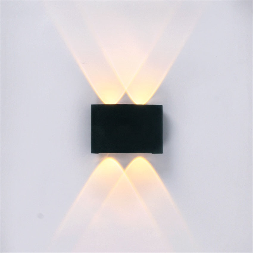 Lampe Murale LED Moderne Étanche Pour Intérieur et Extérieur