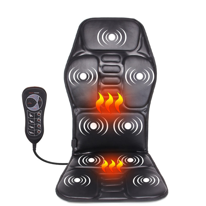 Coussin de massage électrique pour le dos avec chaleur - RelaxCushion