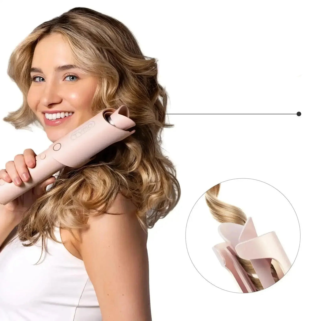 Céleste | Fer à friser – sans fil – température réglable – design élégant
