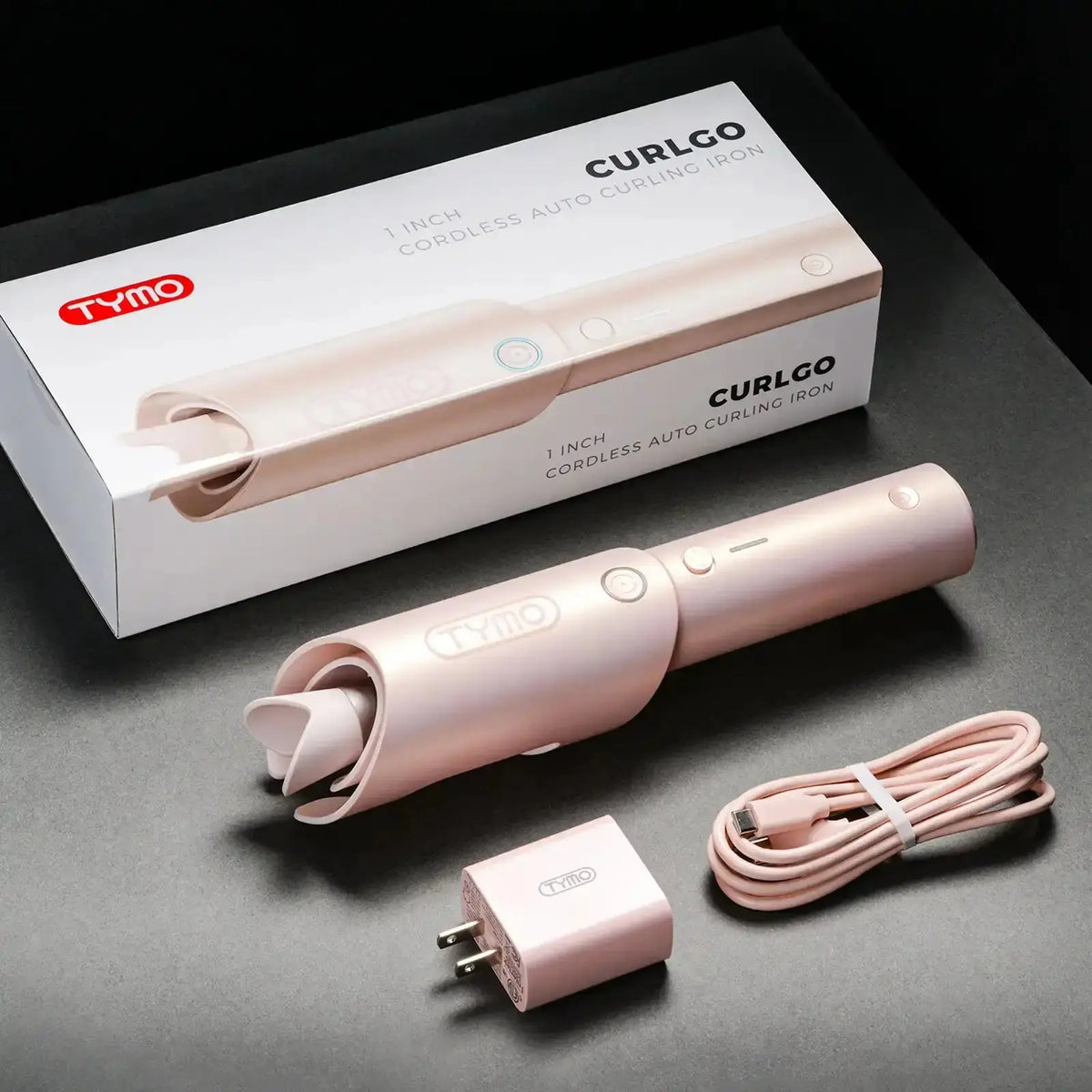 Céleste | Fer à friser – sans fil – température réglable – design élégant