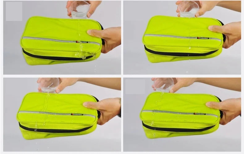 Travelior MaxPack Grande Trousse de Toilette Étanche pour Hommes et Femmes avec Grand Espace de Rangement
