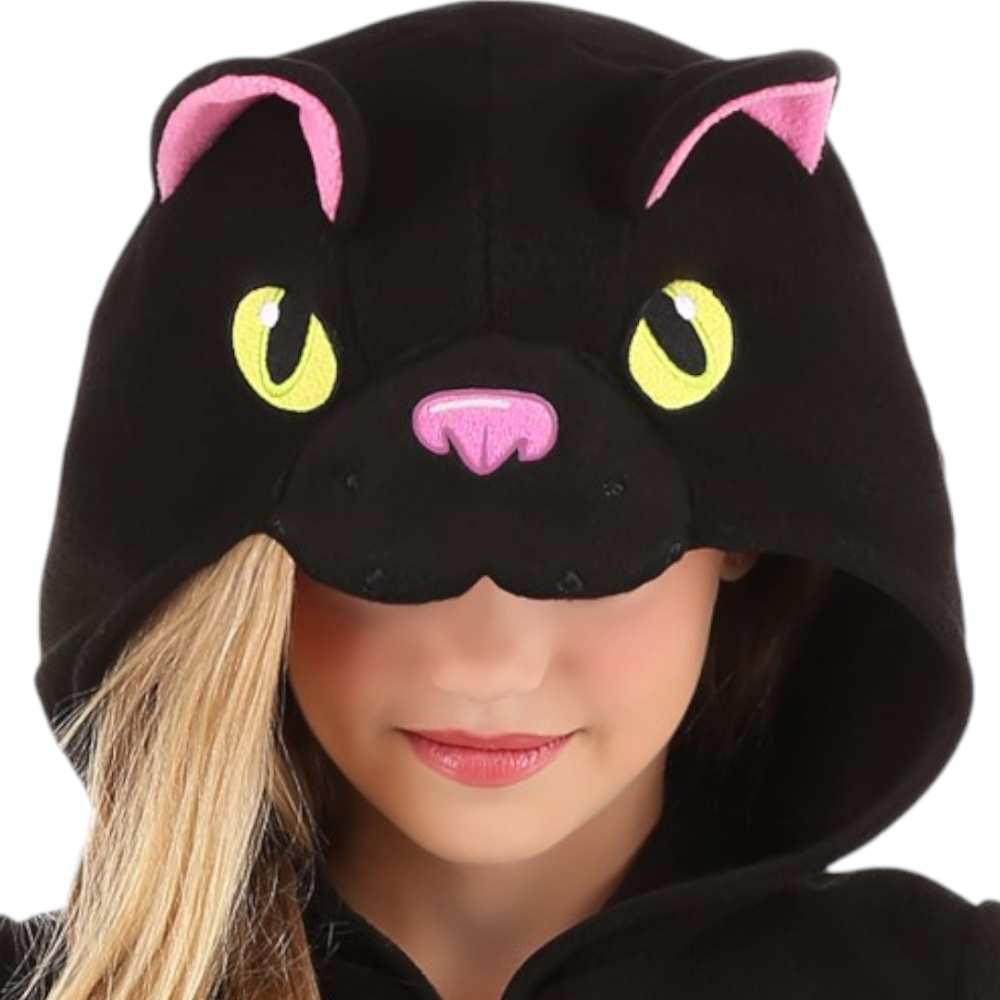 Costume de Chat Noir pour Enfants - Onesie Halloween