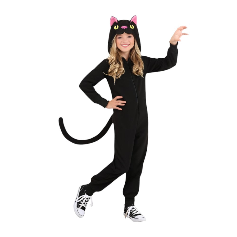 Costume de Chat Noir pour Enfants - Onesie Halloween