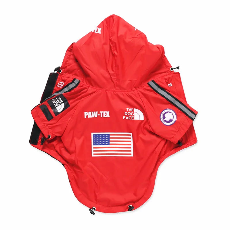 PawDry Veste Imperméable pour Chiens | Veste légère coupe-vent pour Bulldogs Français, Chihuahuas et autres