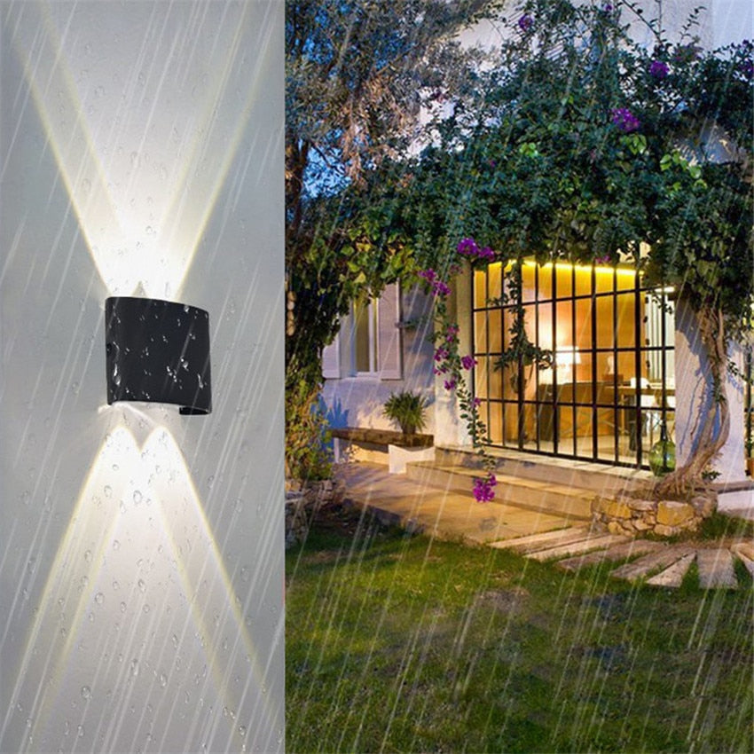 Lampe Murale LED Moderne Étanche Pour Intérieur et Extérieur