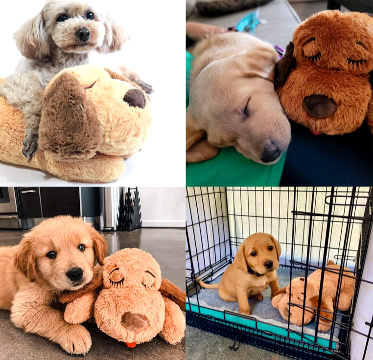 LuxeKnuffel Battement de Cœur Peluche | Peluche confortable pour soutien émotionnel et connexion