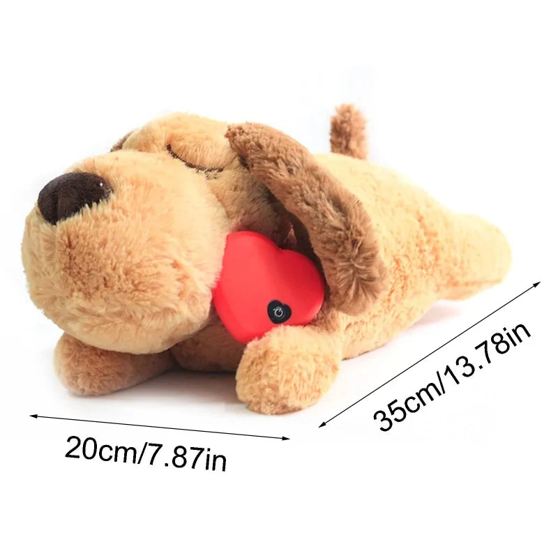 LuxeKnuffel Battement de Cœur Peluche | Peluche confortable pour soutien émotionnel et connexion