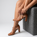 Sandales Femme Talon Épais Bride Ajustable Confort Élégant