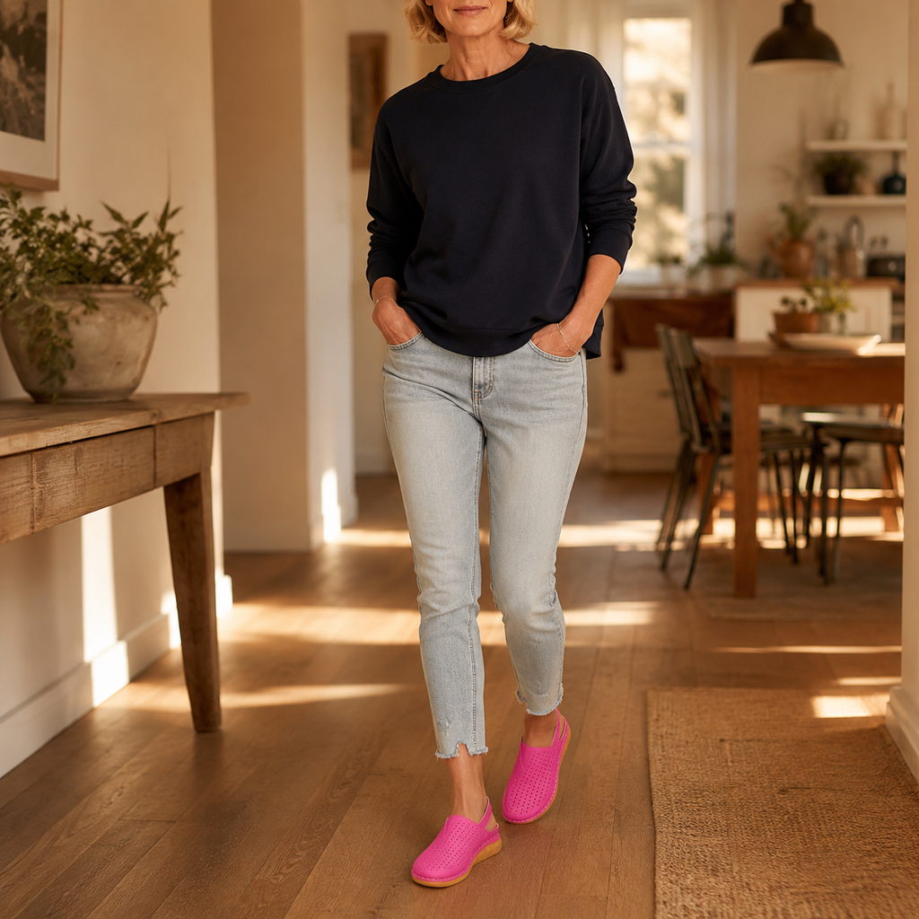 Solea – Sandales Confort à Talon Compensé Perforées pour Femme