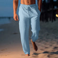 Pantalon en lin tendance pour hommes