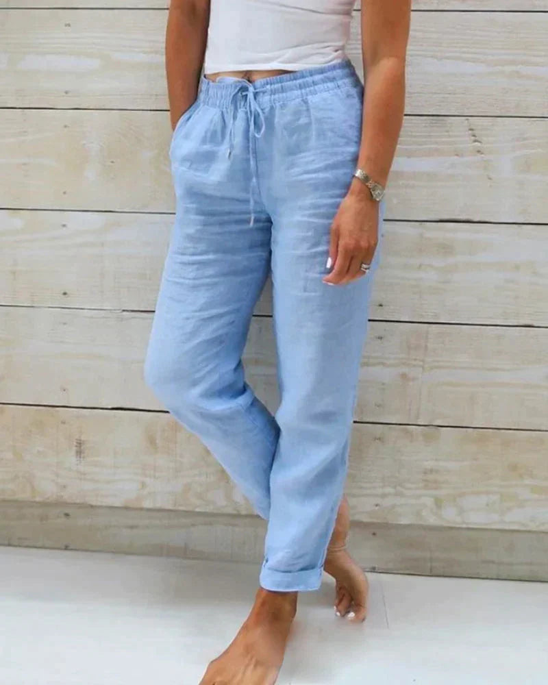 Pantalon Femme | Lin & Décontracté