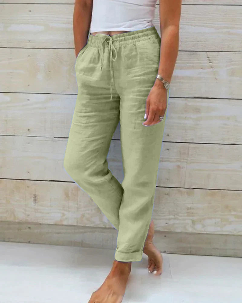 Pantalon Femme | Lin & Décontracté