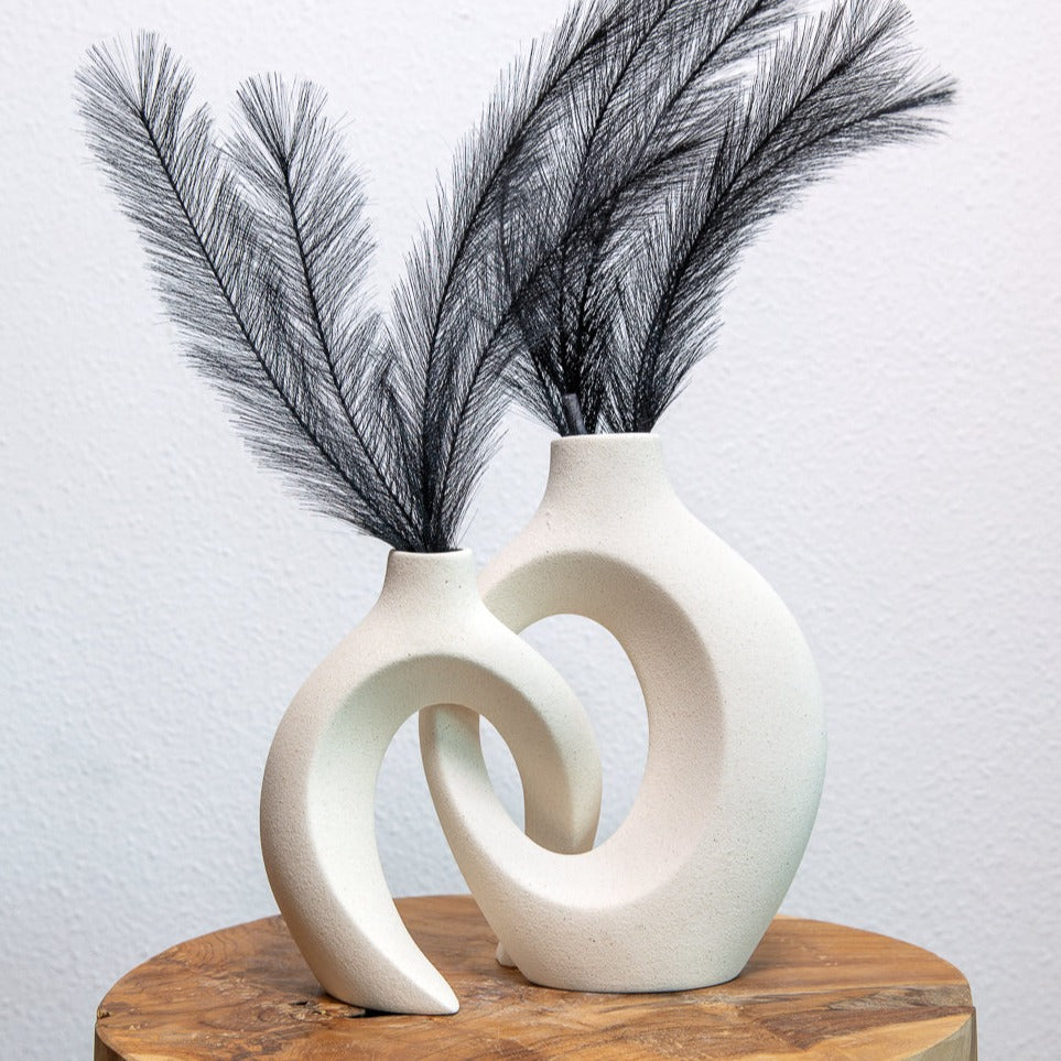 Gleora - Vase à Fleurs Tressé