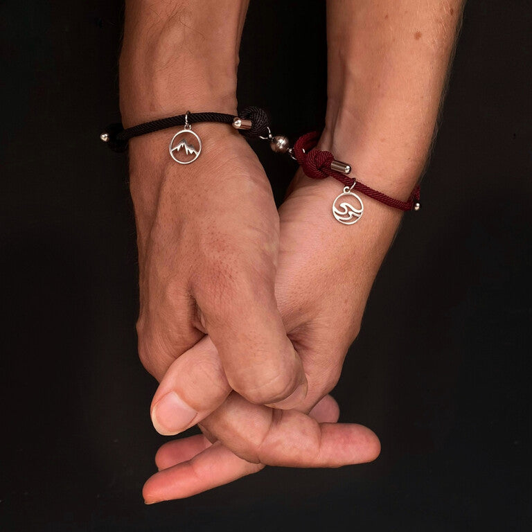 Bracelet Amore | bracelet magnétique de connexion pour couples