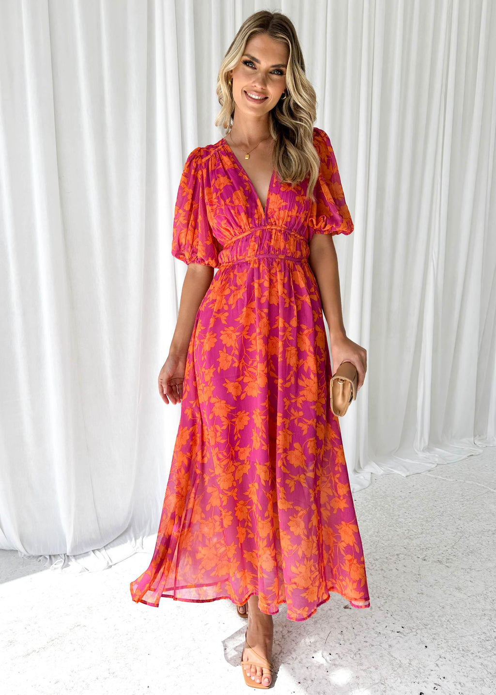 Clara | Robe Maxi de Printemps