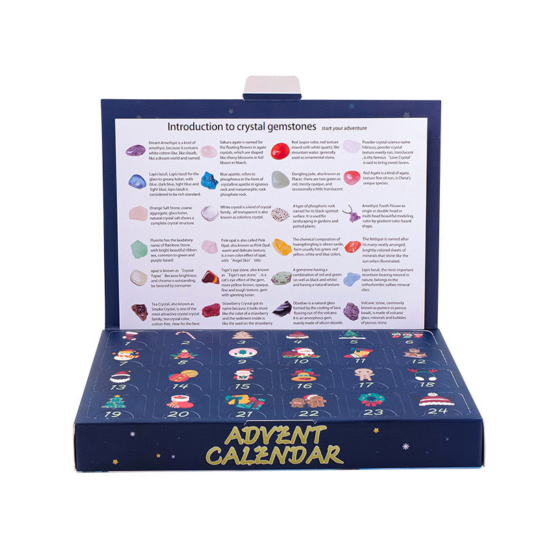 Calendrier de l'Avent CrystalJoy | Comptez les jours jusqu'à Noël avec ces 24 cristaux magiques