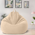 Norvo | Bean Bag Luxueux Lin – Mobilier de siège ergonomique et élégant