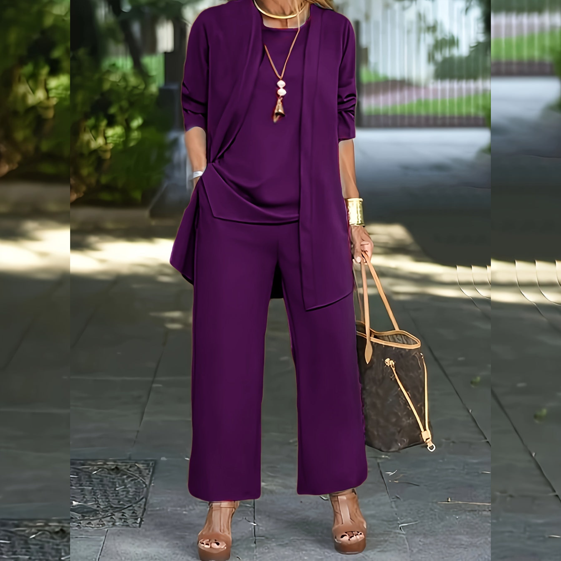 Layla™ - Ensemble Chic Trois Pièces Élégant