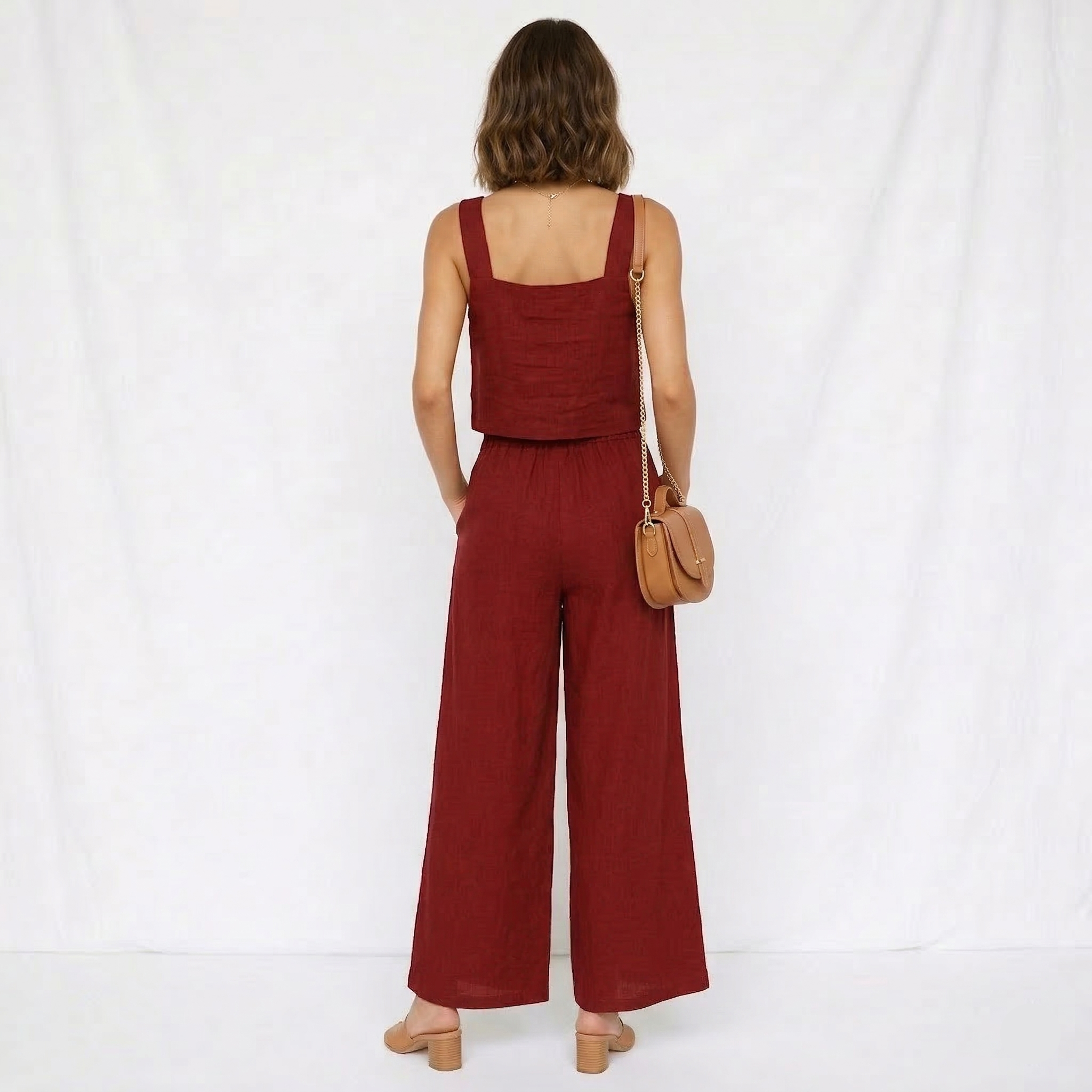 Ensemble Femme Deux Pièces Confort Top et Pantalon