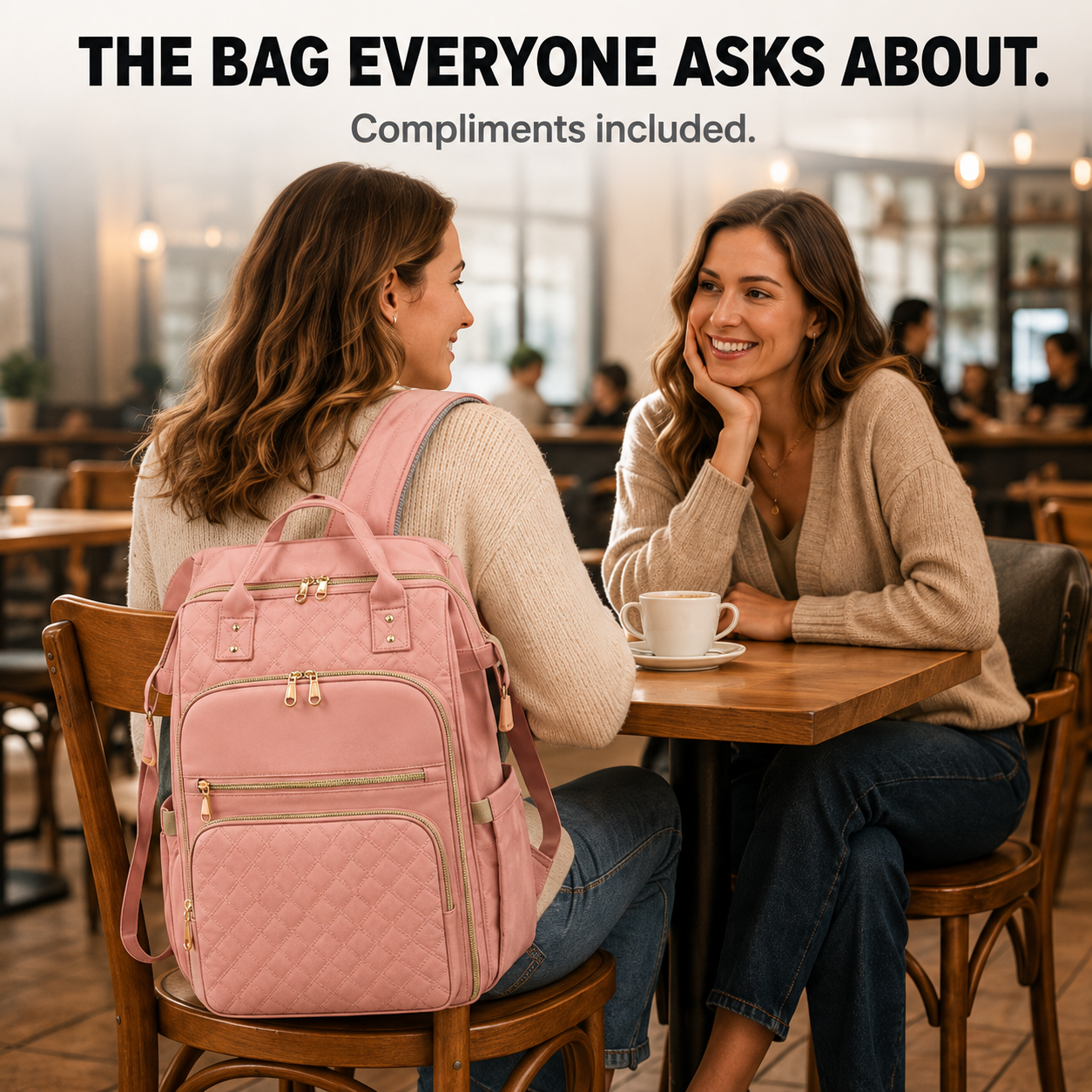 Carryla – Sac à dos isolé avec boîte à lunch, housse pour ordinateur portable, Oxford imperméable