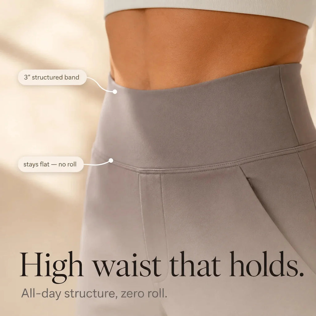 Wearbella – Bermuda Shorts Tailleur Taille Haute avec Poches