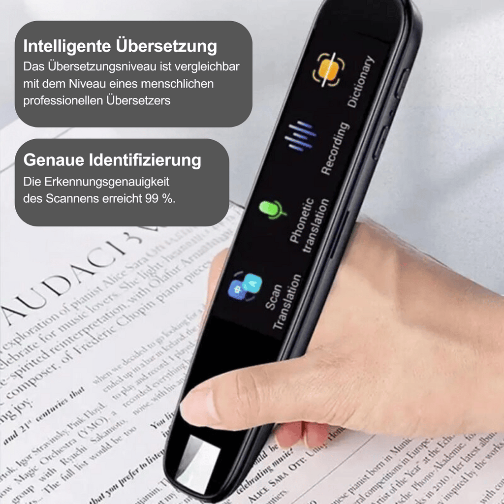 LingoScan Stylo Traducteur de Langue | Traduction directe, précise et hors ligne