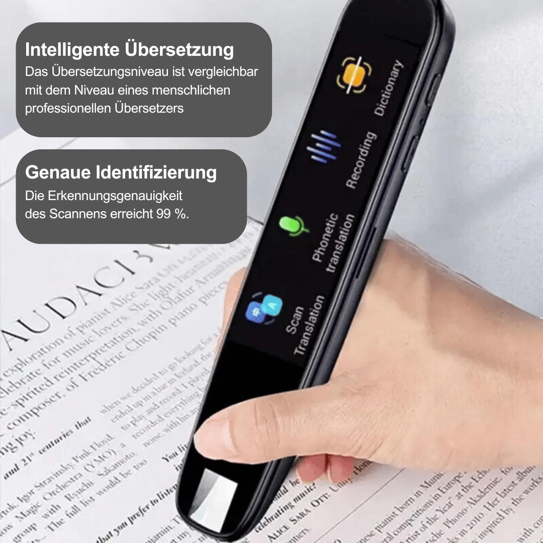 LingoScan Stylo Traducteur de Langue | Traduction directe, précise et hors ligne