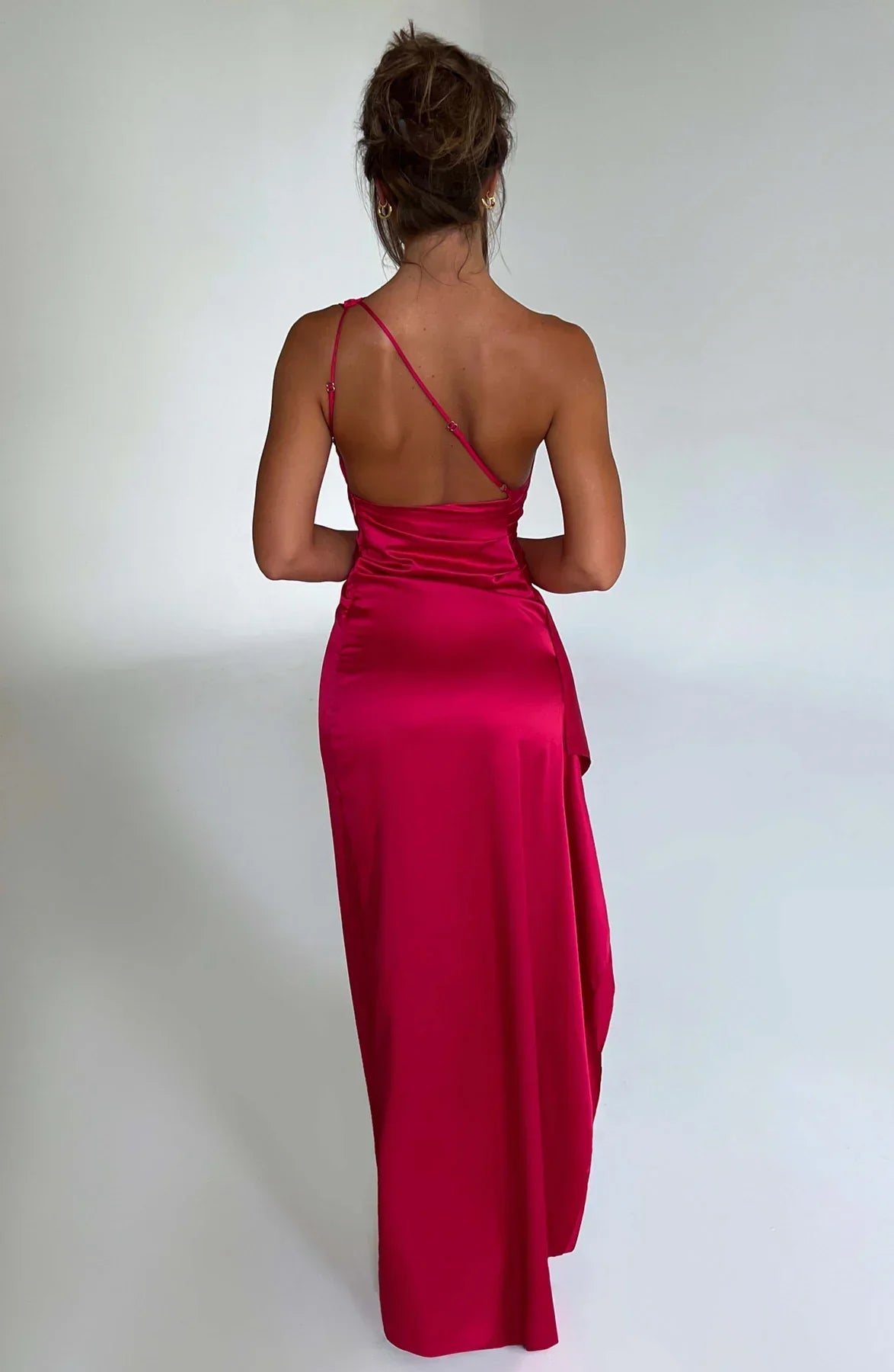 Robe Maxi en Satin pour Soirée