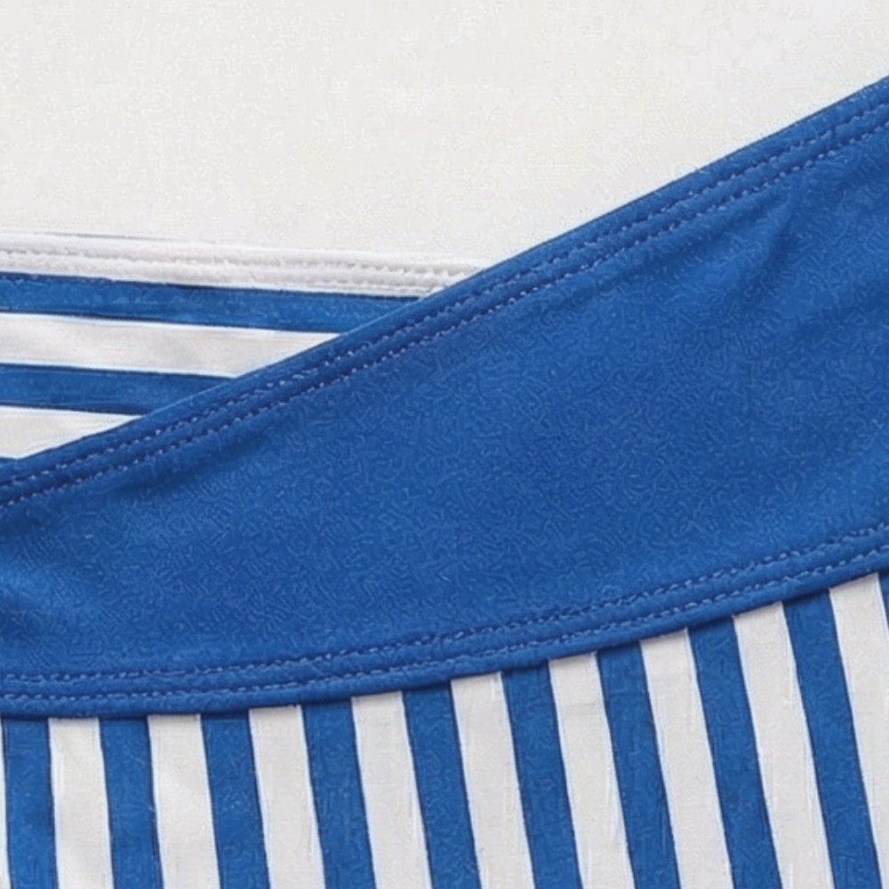 Marivela – Ensemble de bikini taille haute à devant croisé pour femmes