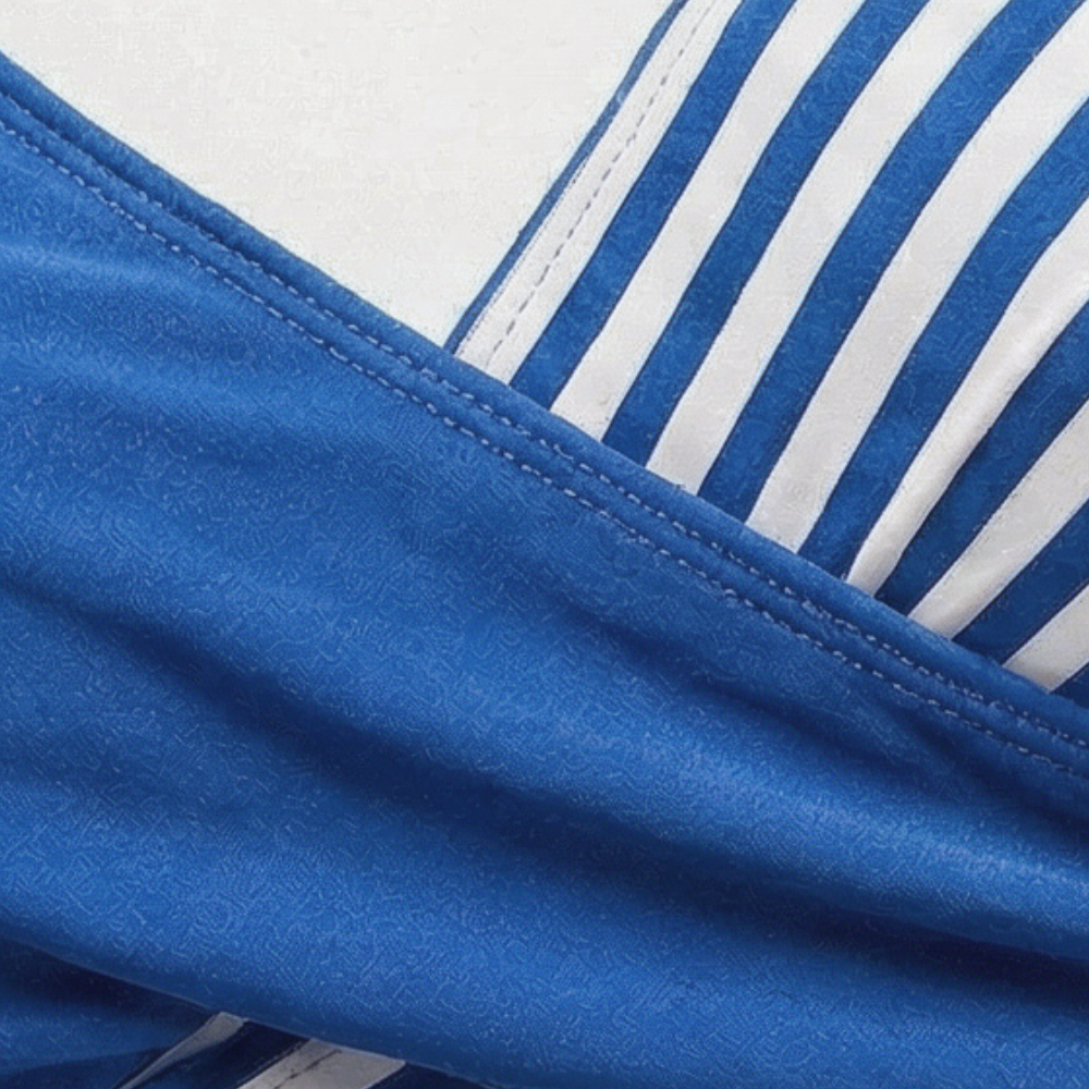 Marivela – Ensemble de bikini taille haute à devant croisé pour femmes
