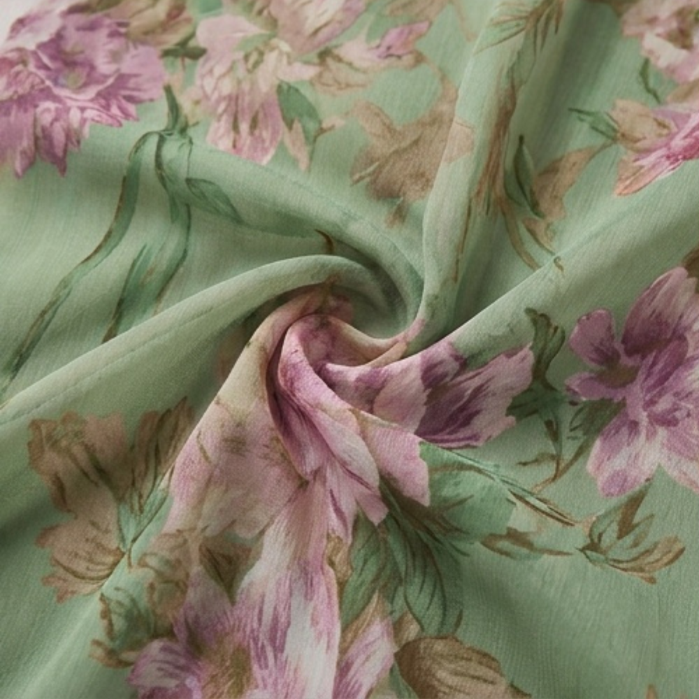 Rosalie – Robe maxi d'été fluide pour femmes en sauge florale