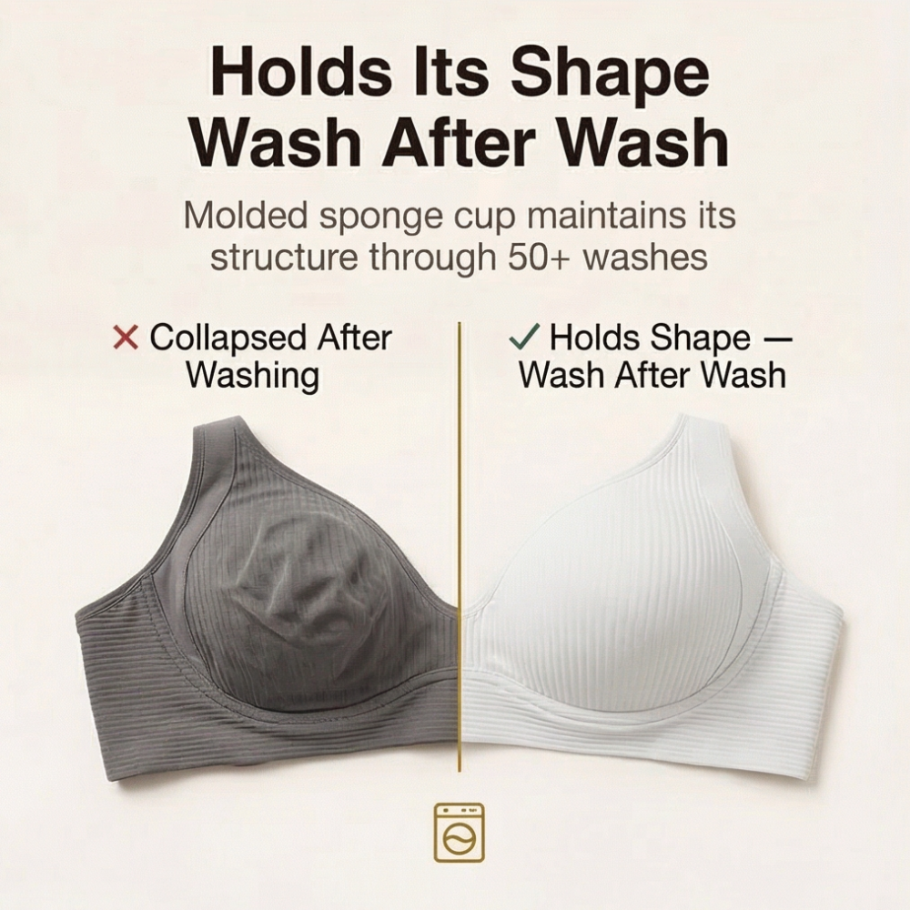 Veluna – Soutien-gorge sans fil 3D Lift pour un confort toute la journée