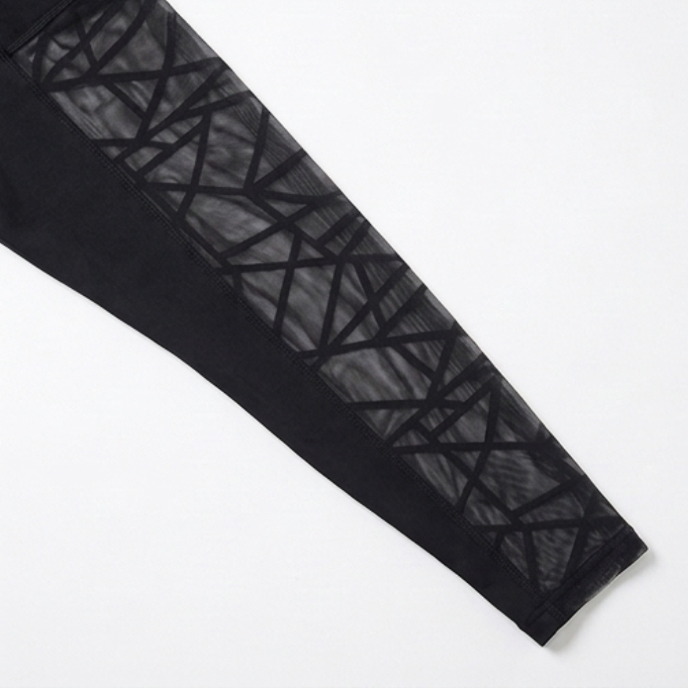 Luxefit – Leggings en maille taille haute avec poche cachée