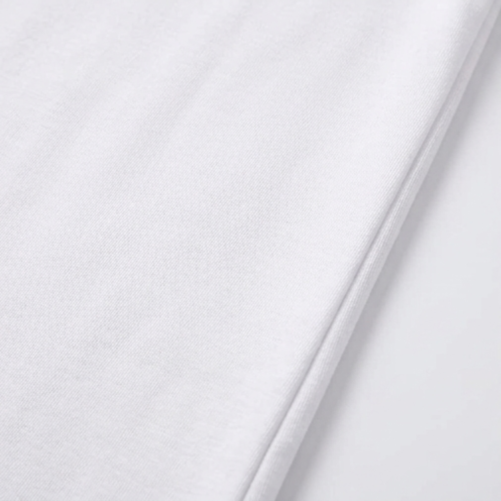 Lunavia – T-shirt V-neck doux avec manches roulées