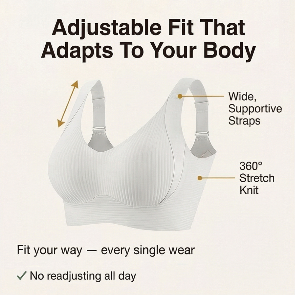 Veluna – Soutien-gorge sans fil 3D Lift pour un confort toute la journée
