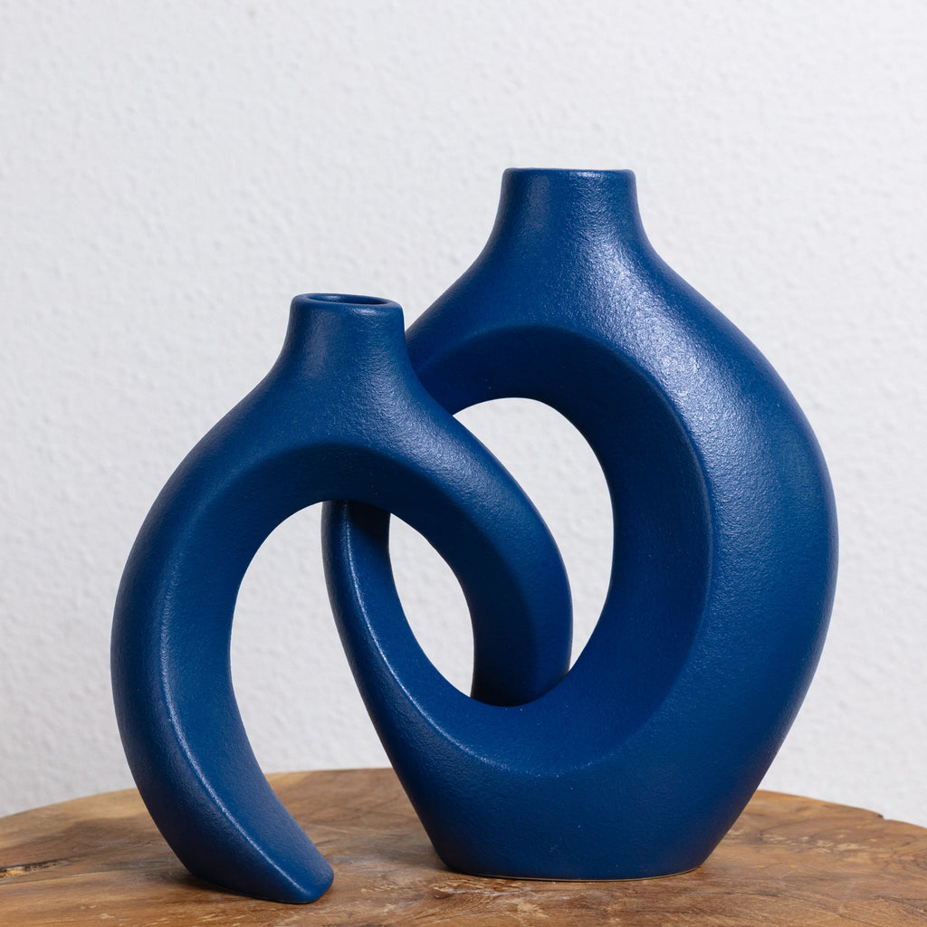 Gleora - Vase à Fleurs Tressé