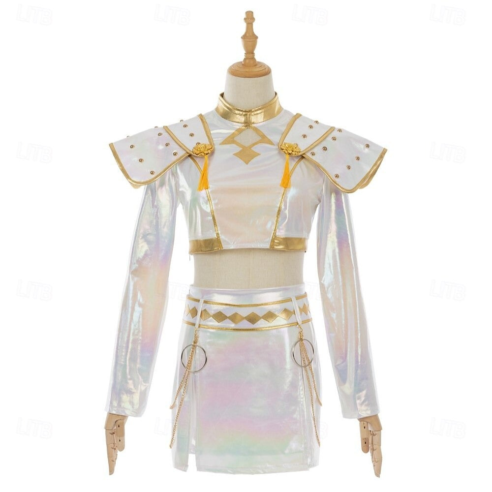 Costume d'Halloween Kpop pour Enfants, Tenue d'Idole